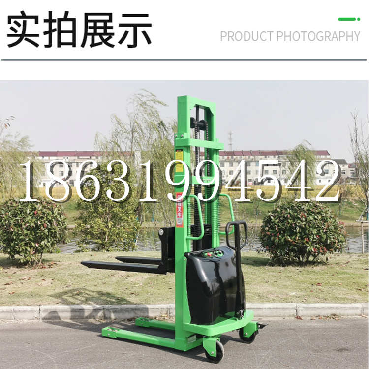 惠阳区电动叉车堆高车液压铲车电瓶1吨2吨站驾步行式小型全自动叉车